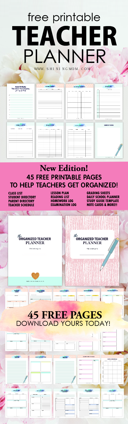 2023 2024 Teacher Planner Free Printable Printables And 42 OFF