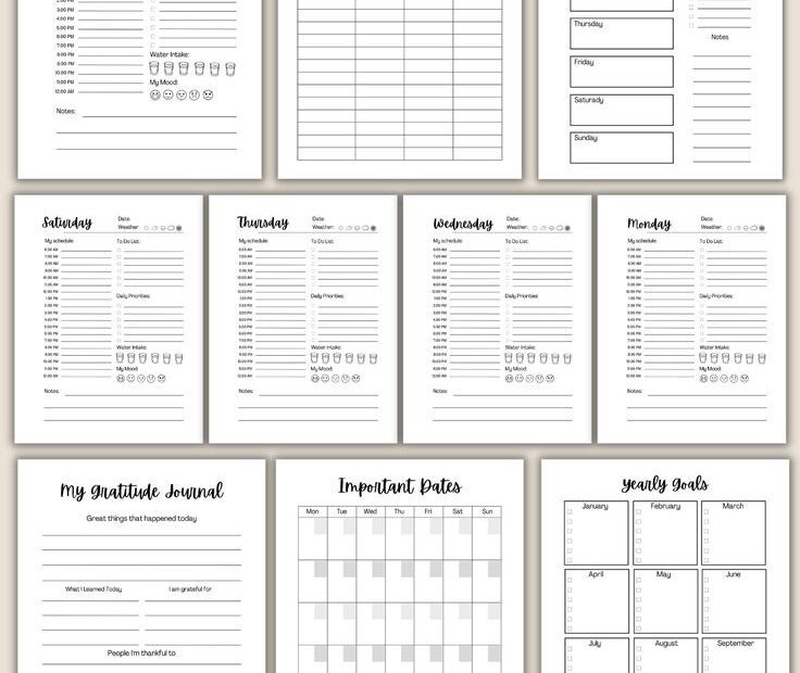 Adhd Printable Planner Dev onallcylinders