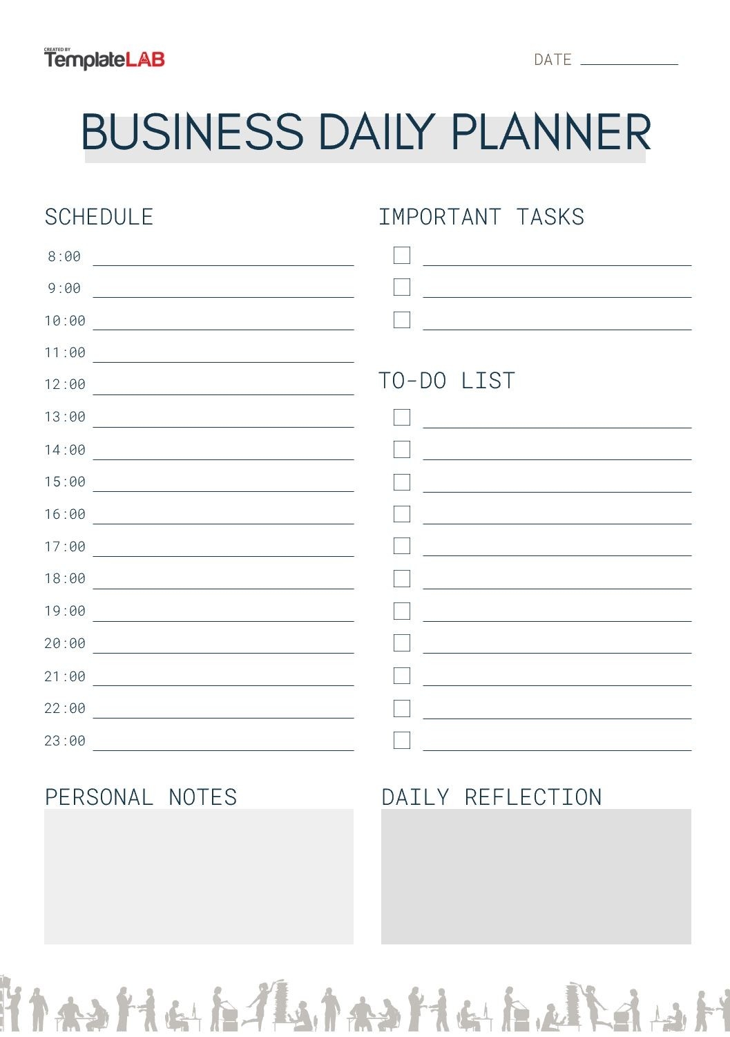 Daily To Do Planner Printable