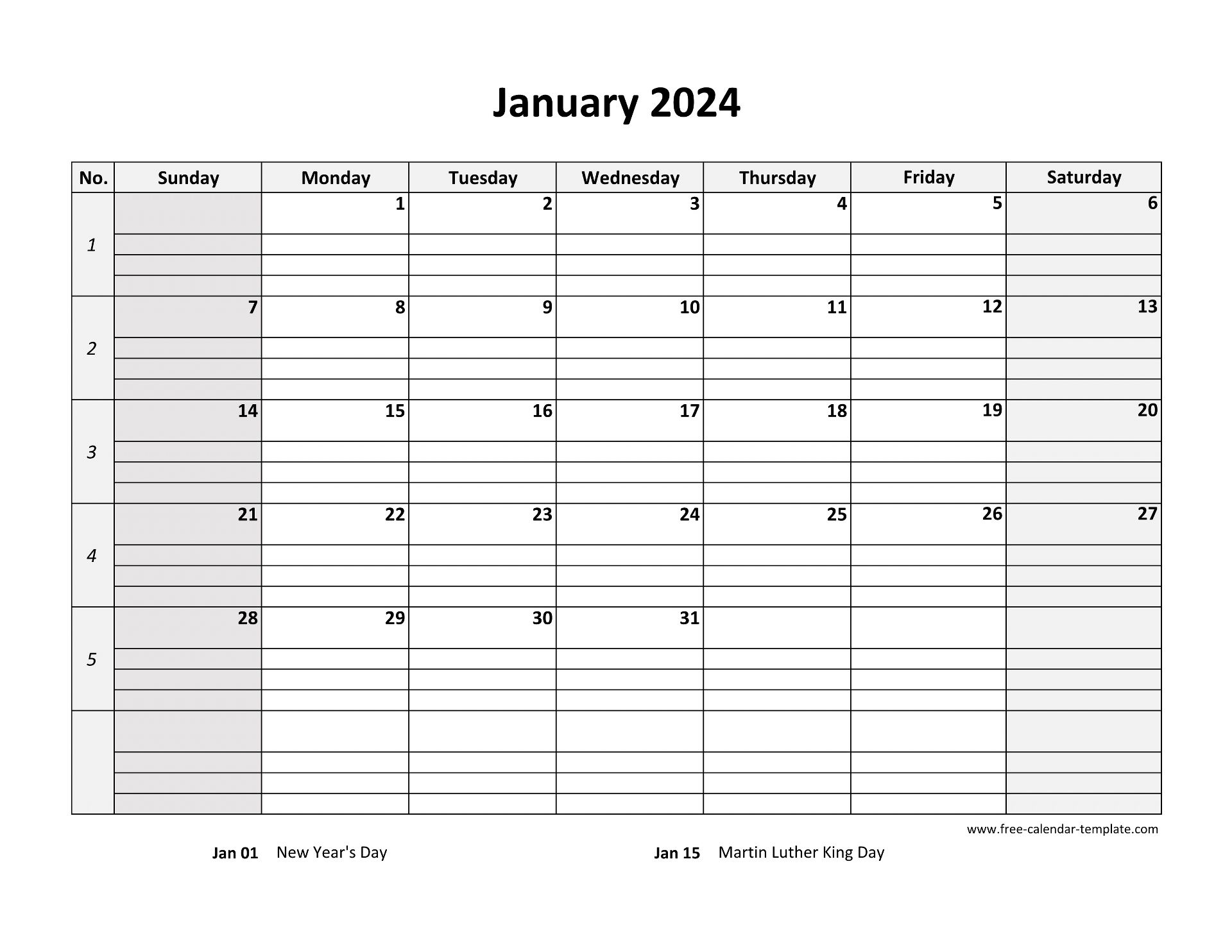 Free 2024 Monthly Calendar Printable Free Pet Lebbie