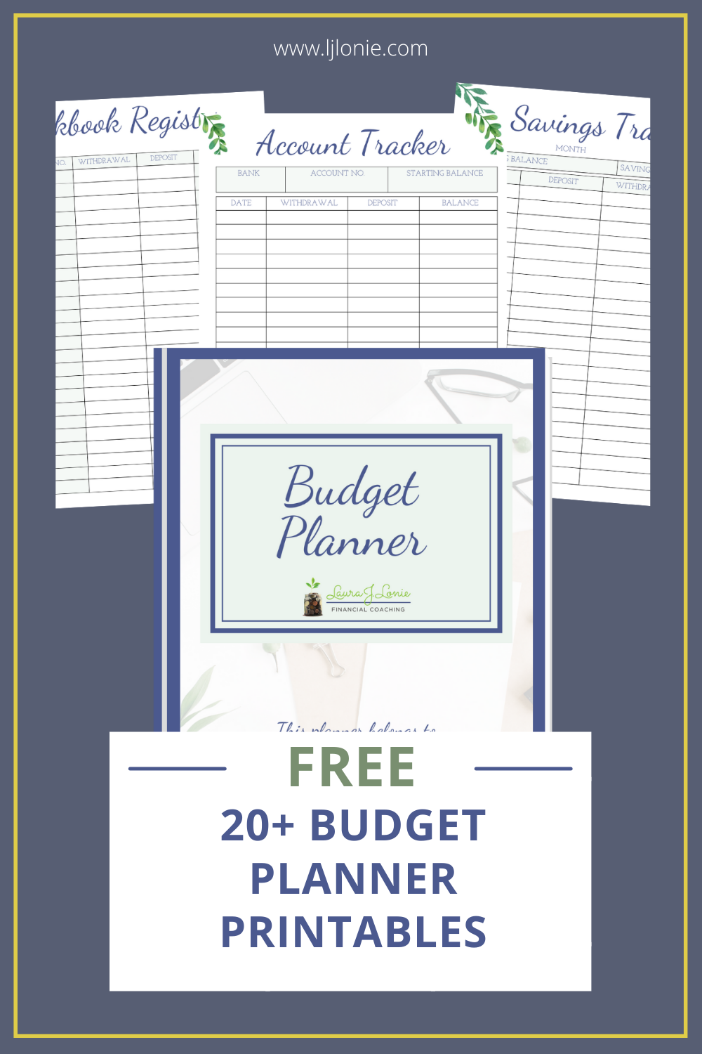 FREE Budget Planner Printables