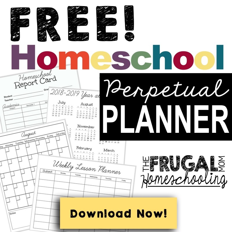 Free Homeschool Planner Printables Download Now
