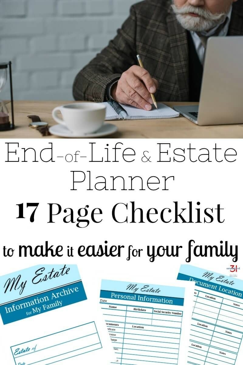 Free Printable End Of Life Planner Printable Word Searches