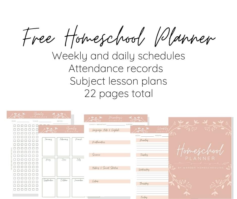 FREE Printable Homeschool Planner Free Homeschool Deals FREE Printable Homeschool Planner Free Homeschool Deals