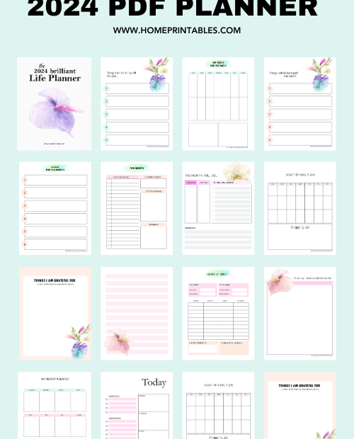 Free Printable Planner Sheets 2024 Alfie Cinderella