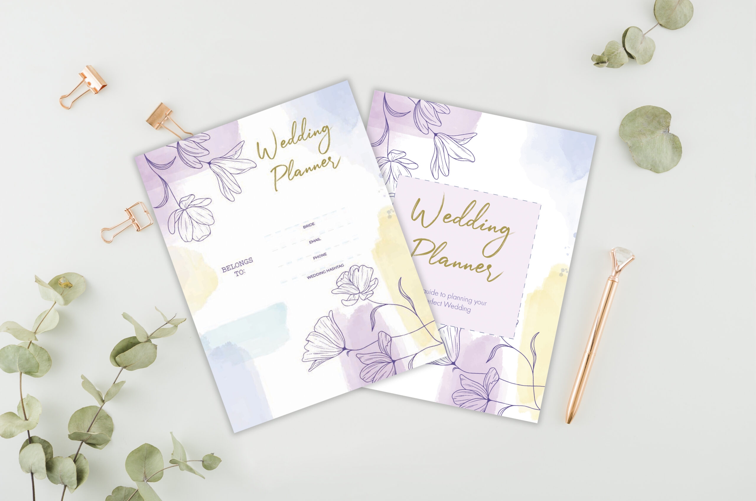 FREE Printable Wedding Planner Binder