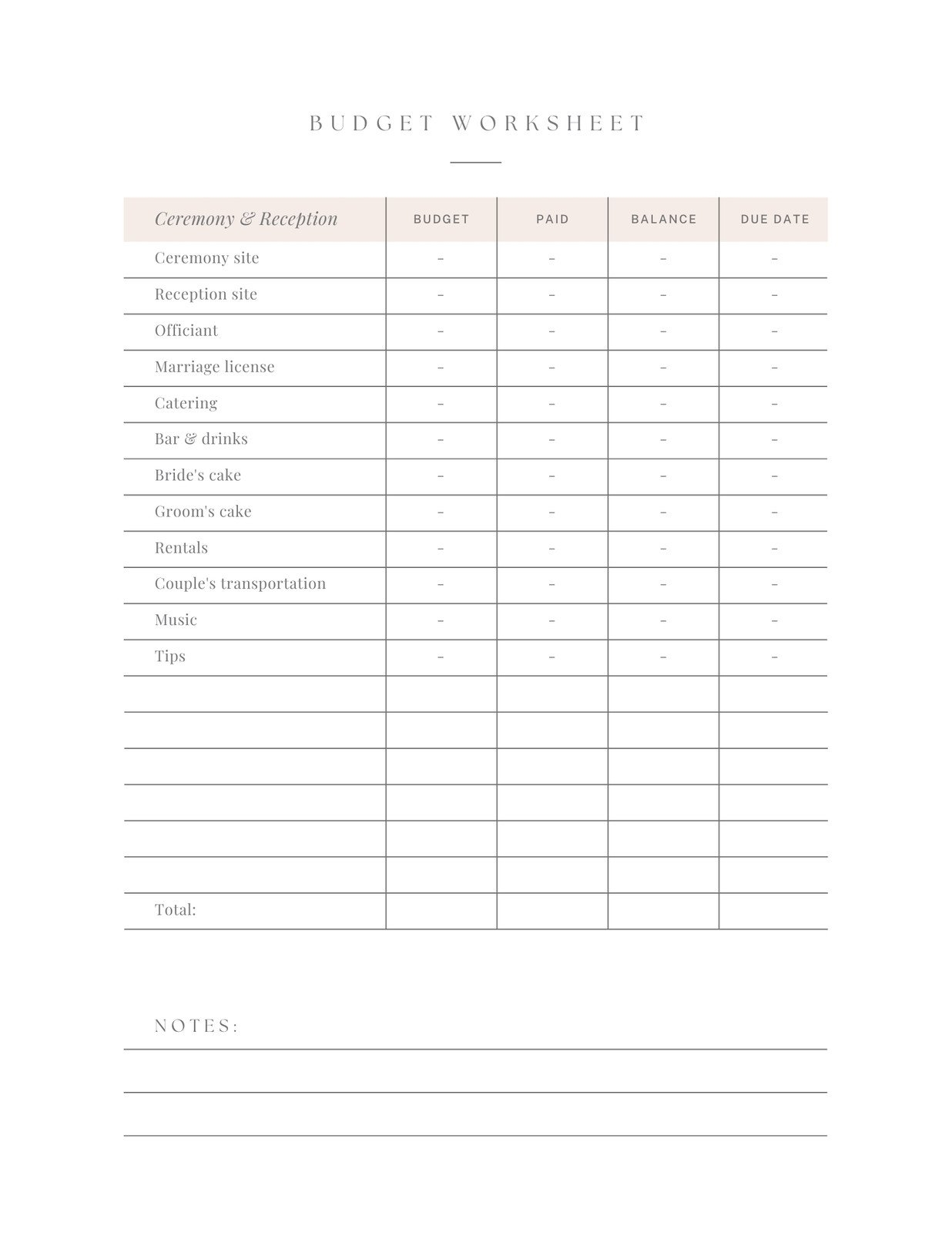 Free Printable Wedding Planner Checklist Download Free Printable 