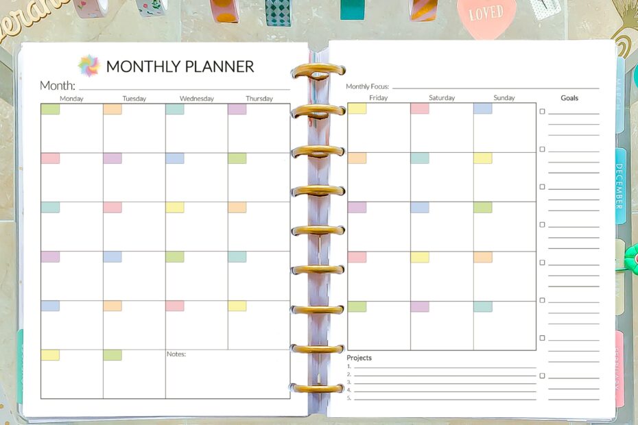 Happy Planner Printable Inserts
