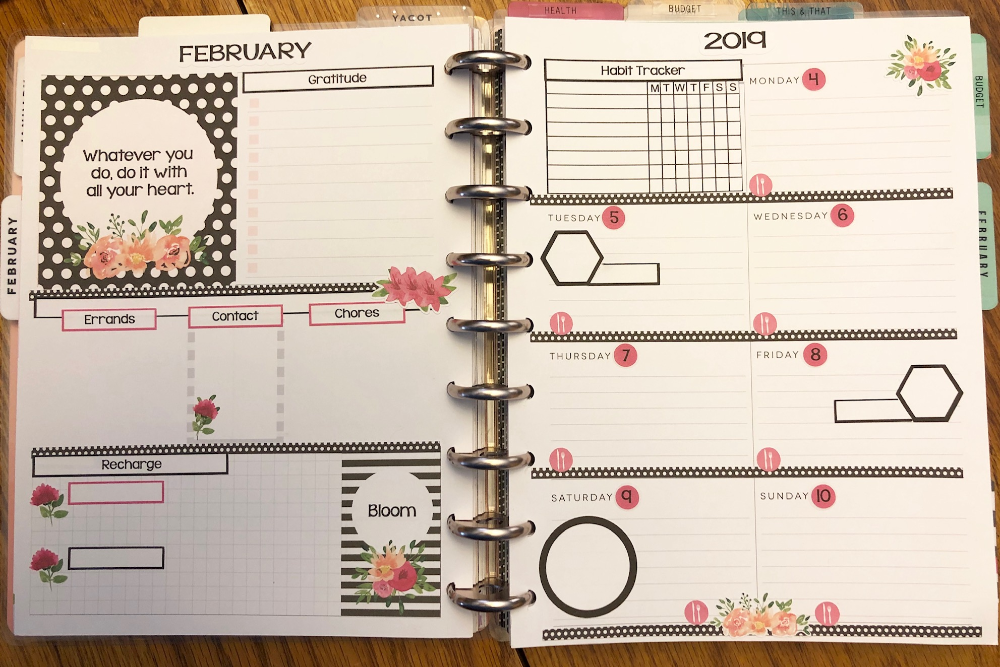 Happy Planner Printables Free Handy Printable Materials