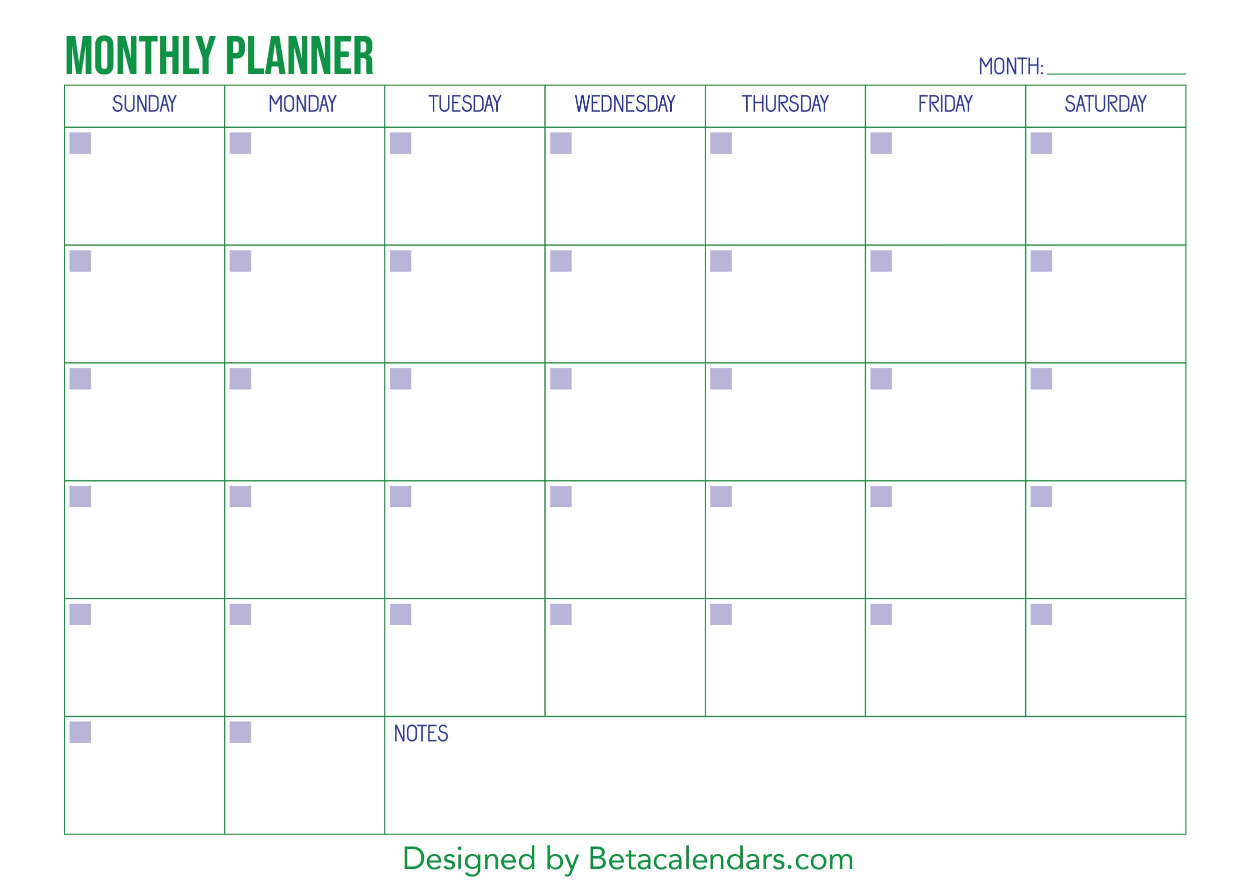 Monthly Planner Free Printable Printable Pdf 2025 Calendar Darya Raychel