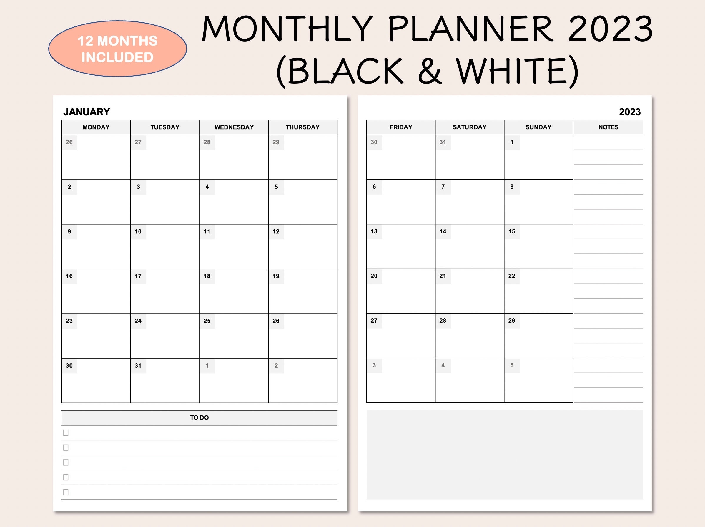 Monthly Planner May 2024 Printable Printable Online